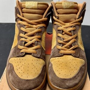 Size 11.5 - VNTG 2003 Nike Dunk Pro SB High Maple- (305050-222)